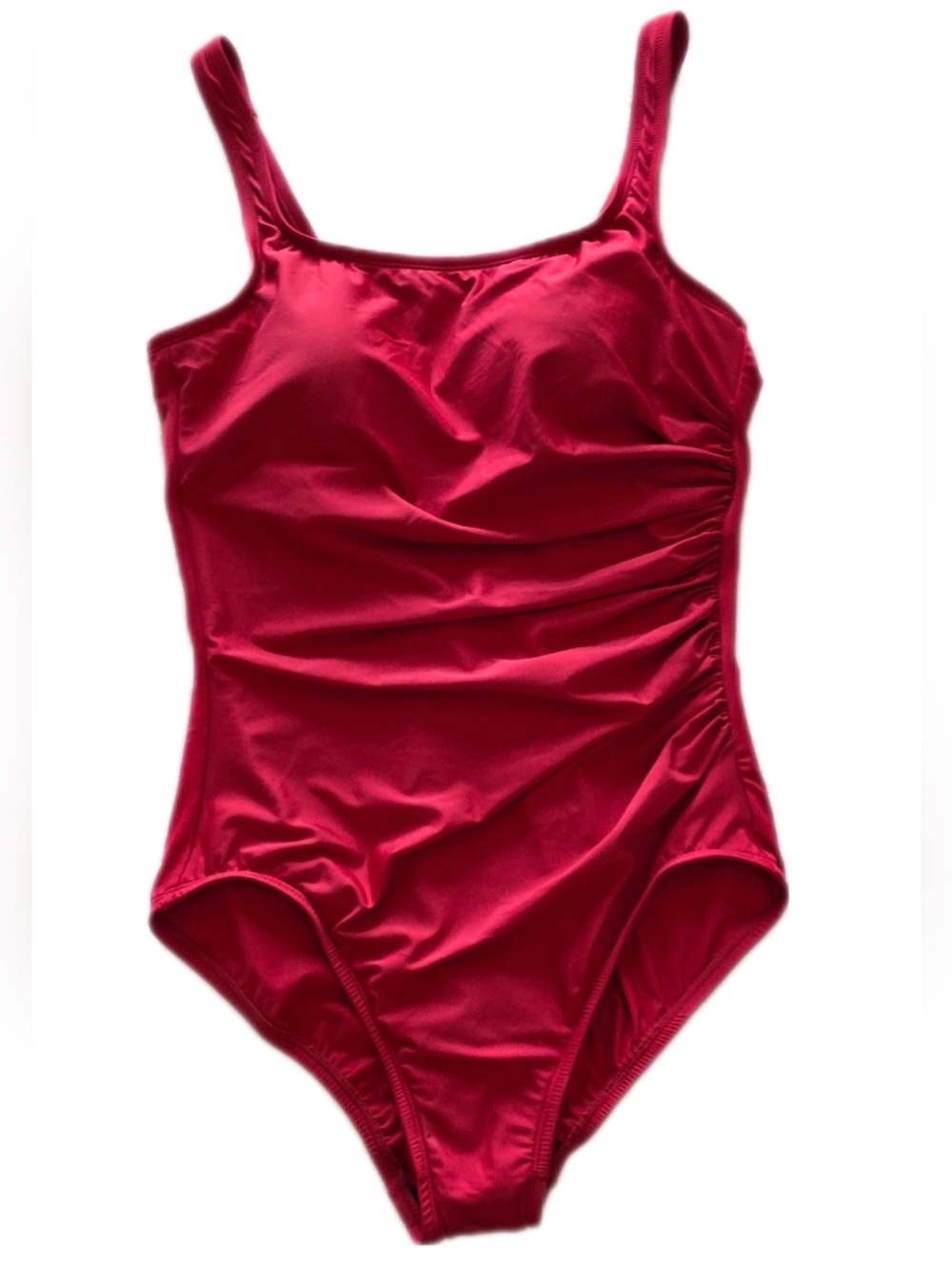 Miraclesuit Miradonna Red Swimsuit Size 10